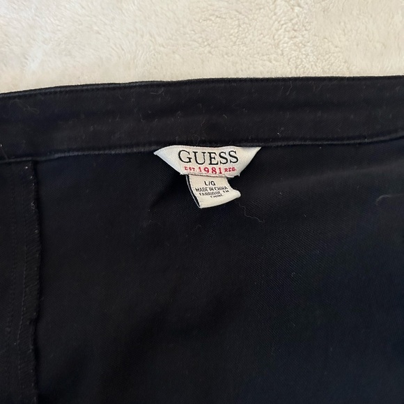 Guess Black with Gold Accents Crop Tank - Picture 4 of 4